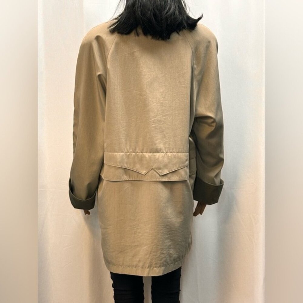 Luba Paris sage green trench coat - Picture 4 of 14
